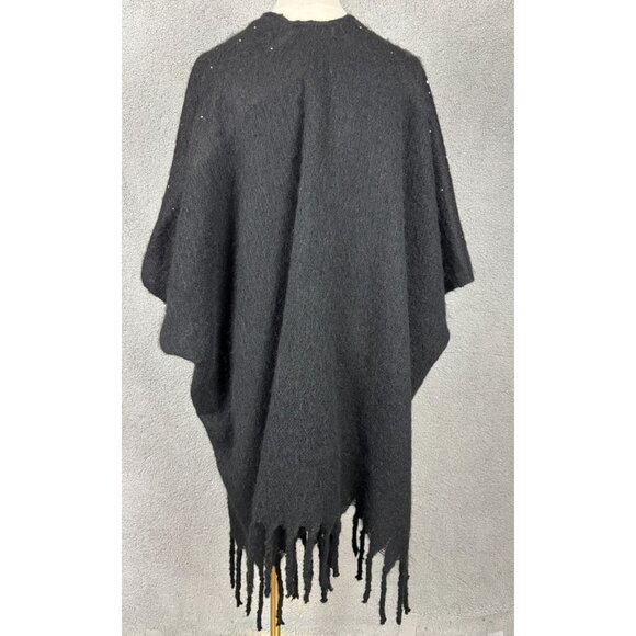 I.n.c. International Concepts Women's Embellished Topper Wrap OS Black NWT's - Picture 5 of 8